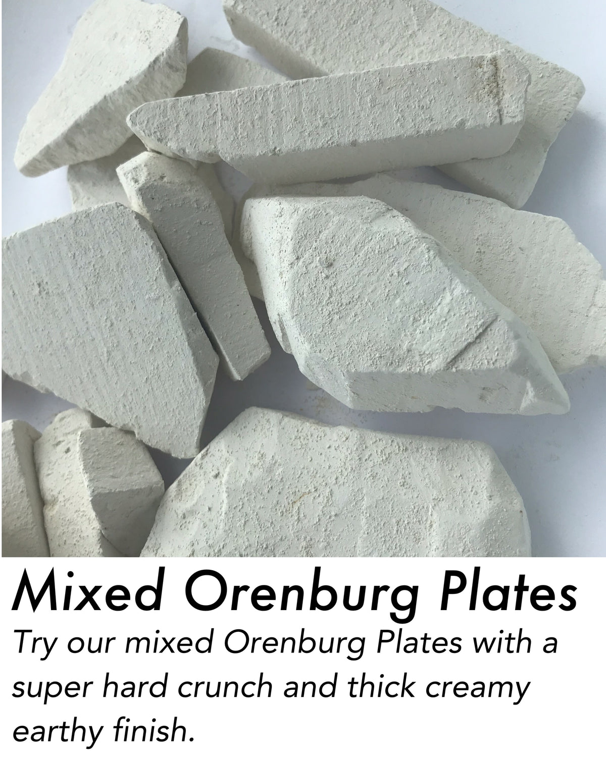 Orenburg chalk edible 