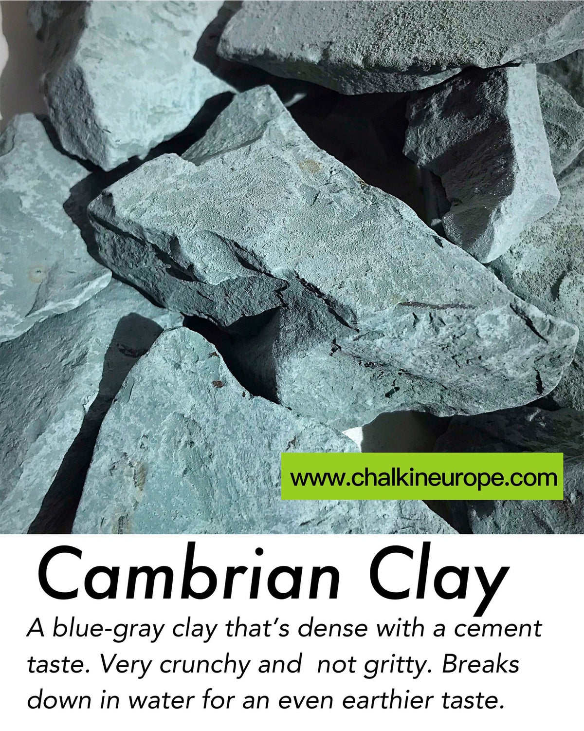 Edible Cambrian Clay 