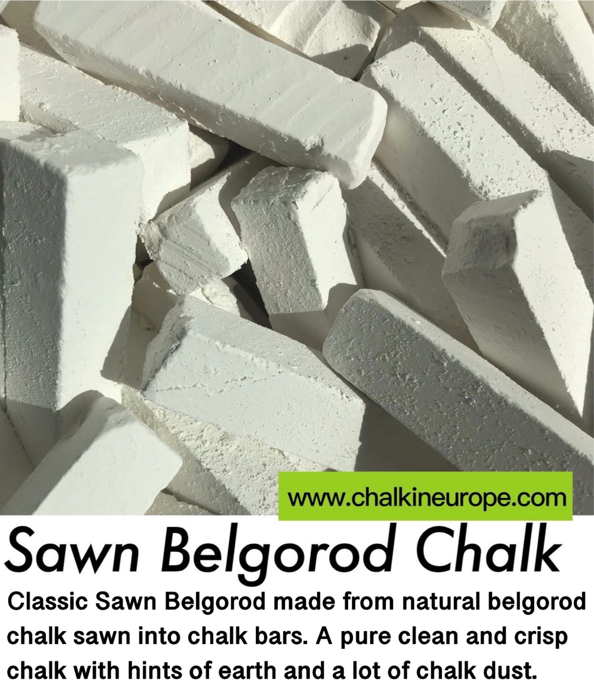 Sawn Belgorod Chalk - Chalkineurope